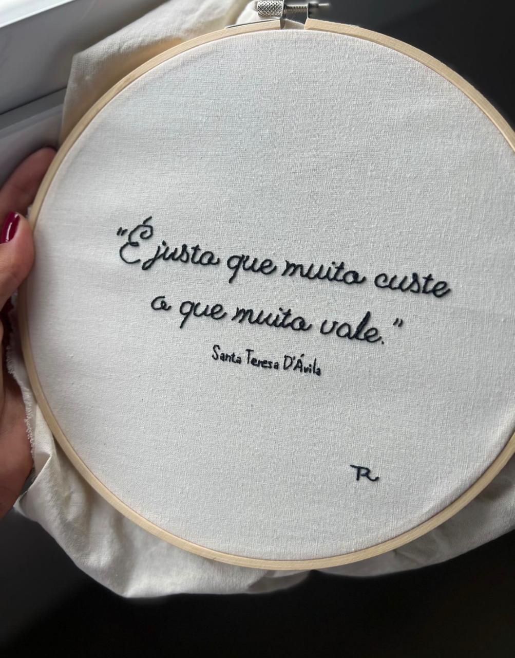 Bordado feito a partir do Pack — peça 4